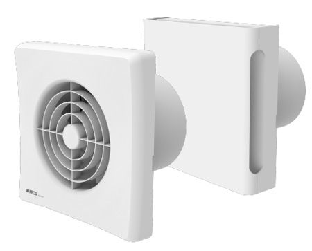 Quiet residential ventilation